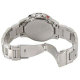 Marc Jacobs Rock Chronograph White Dial Silver Stainless Steel Strap Watch for Men - MBM5027