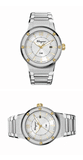 Salvatore Ferragamo F-80 Classic Silver Dial Silver Steel Strap Watch for Men - SFHY02922