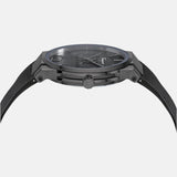 Salvatore Ferragamo Sapphire Black Dial Black Rubber Strap Watch for Men - SFHP00320