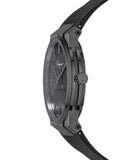 Salvatore Ferragamo Sapphire Black Dial Black Rubber Strap Watch for Men - SFHP00320