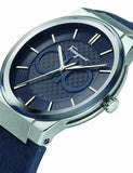 Salvatore Ferragamo Sapphire Blue Dial Blue Rubber Strap Watch for Men - SFHP00120