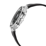 Salvatore Ferragamo Sapphire Chrono Black Dial Black Silicone Strap Watch for Men - SFME00121