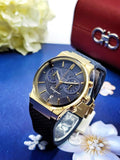 Salvatore Ferragamo Sapphire Chrono Blue Dial Blue Silicone Strap Watch for Men - SFME00221