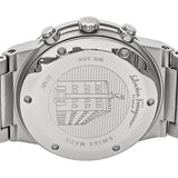 Salvatore Ferragamo Sapphire Chrono Green Dial Silver Steel Strap Watch for Men - SFME00421