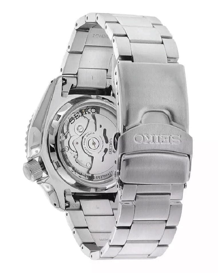Seiko 5 Sports Automatic Blue Dial Silver Steel Strap Watch For Men - SRPD53K1