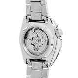 Seiko 5 Sports Automatic Day Date Black Dial Silver Steel Strap Watch for Men - SRPD55K1