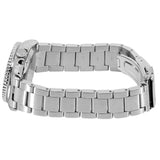 Seiko 5 Sports SKX Midi Automatic Teal Dial Silver Steel Strap Watch For Men - SRPK33K1