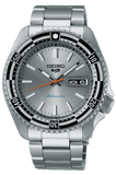 Seiko 5 Sports Special Edition Silver Dial Silver Steel Strap Watch For Men - SRPK09K1