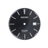 Seiko Presage Sharp Edged Series Black Dial Black Steel Strap Watch For Men - SPB229J1