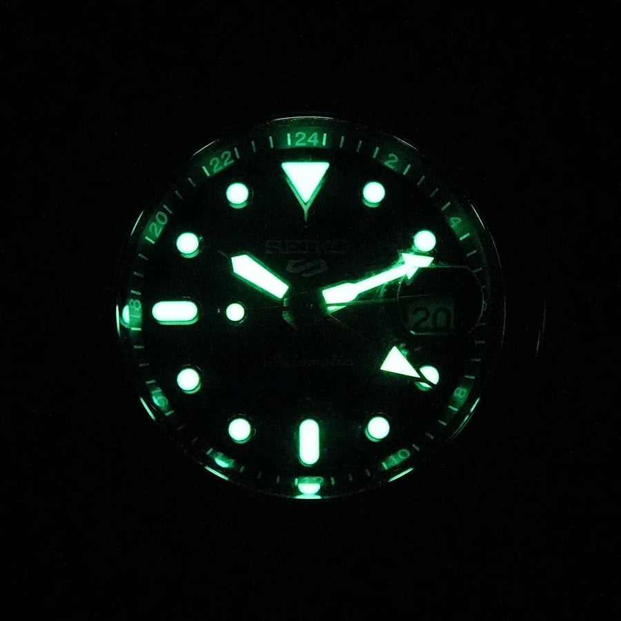 Seiko Automatic SKX GMT Yuto Horigome Limited Edition Black Dial Black Steel Strap Watch For Men - SSK027K1