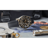 Seiko Prospex 1965 Diver's Modern Re-Interpretation Automatic Brown Dial Black Rubber Strap Watch For Men - SPB147J1