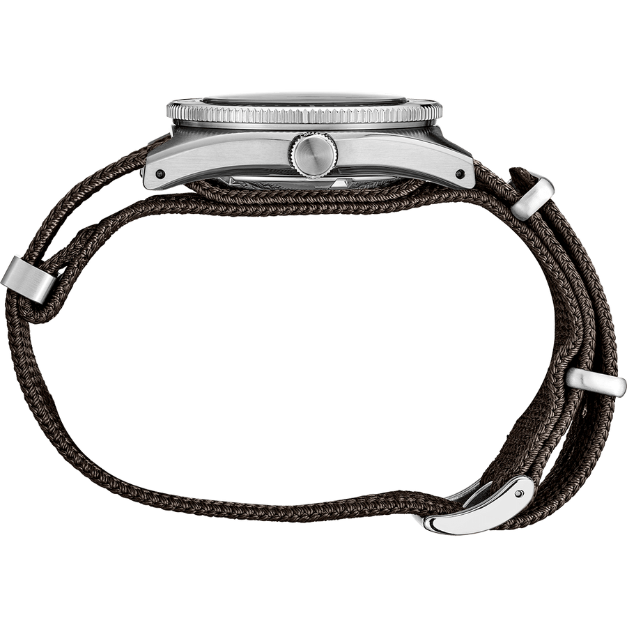 Seiko Prospex 1965 Diver’s Re-Interpretation Automatic Black Dial Brown NATO Strap Watch For Men - SPB239J1