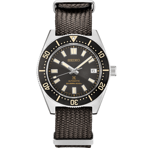 Seiko Prospex 1965 Diver’s Re-Interpretation Automatic Black Dial Brown NATO Strap Watch For Men - SPB239J1