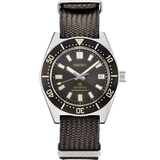 Seiko Prospex 1965 Diver’s Re-Interpretation Automatic Black Dial Brown NATO Strap Watch For Men - SPB239J1