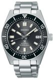 Seiko Prospex 1965 Modern Re Interpretation Automatic Black Dial Silver Steel Strap Watch For Men - SPB143J1
