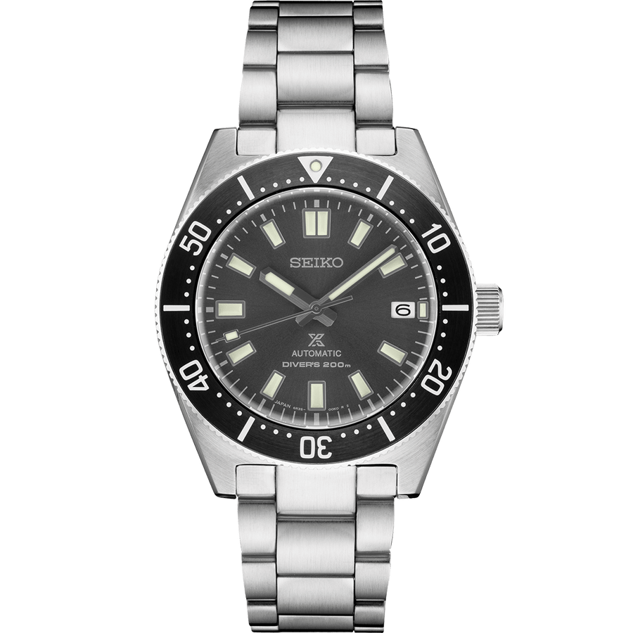 Seiko Prospex 55th Anniversary Edition Brown Dial Silver Steel Strap Watch For Men - SPB145J1