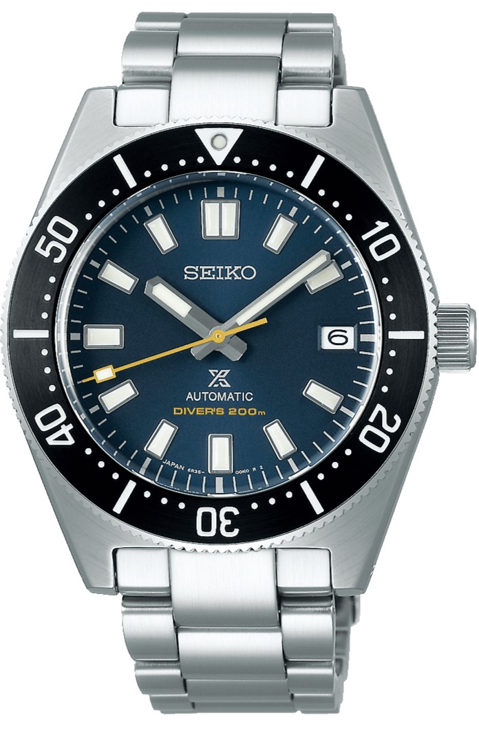 Seiko Prospex Automatic 1965 Dive 55th Anniversary Limited Edtion Blue Dial Silver Steel Strap Watch For Men - SPB149J1