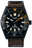 Seiko Prospex Black Series 1965 Limited Edition Black Dial Brown NATO Strap Watch For Men - SPB253J1