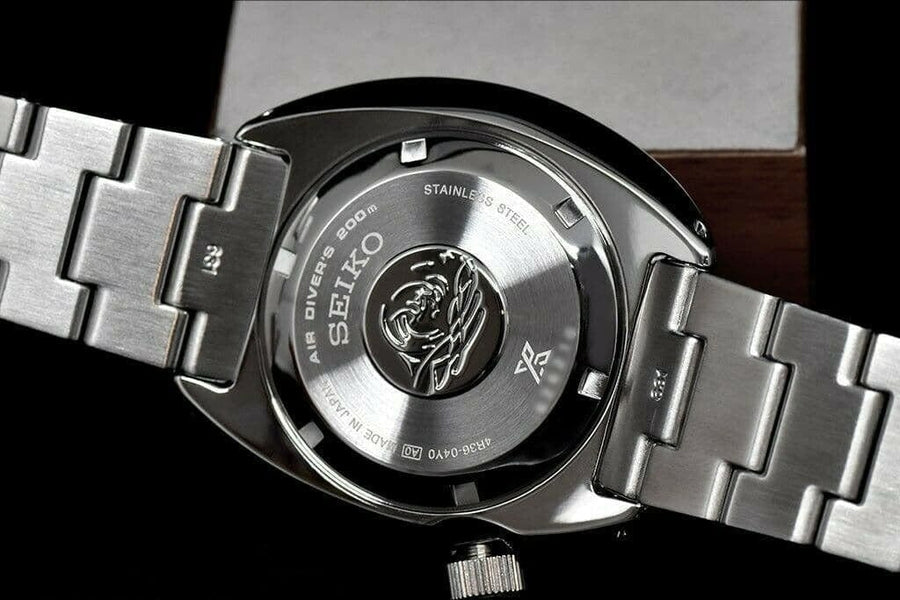 Seiko Prospex Deep Blue Batman Turtle Diver's Automatic Blue Dial Silver Steel Strap Watch for Men - SRPC25J1
