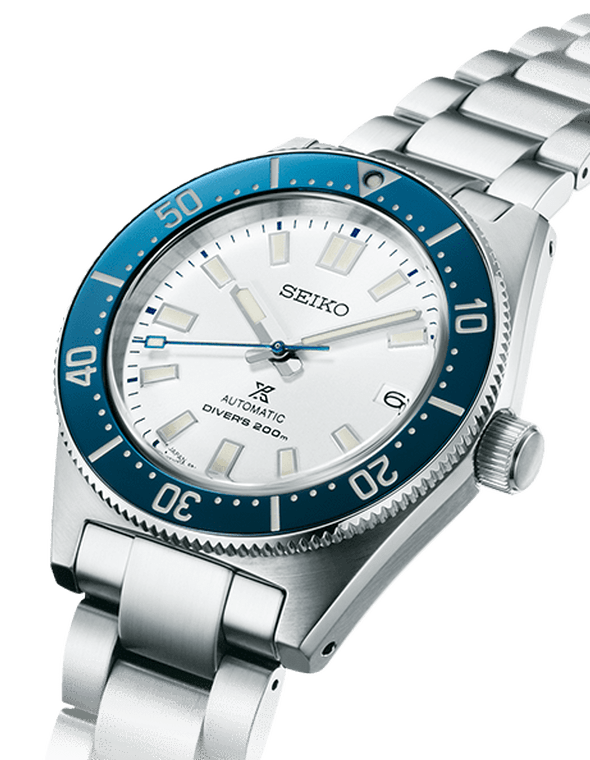 Seiko Prospex Diver 140th Anniversary Limited Edition White Dial Silver Steel Strap Watch For Men - SPB213J1