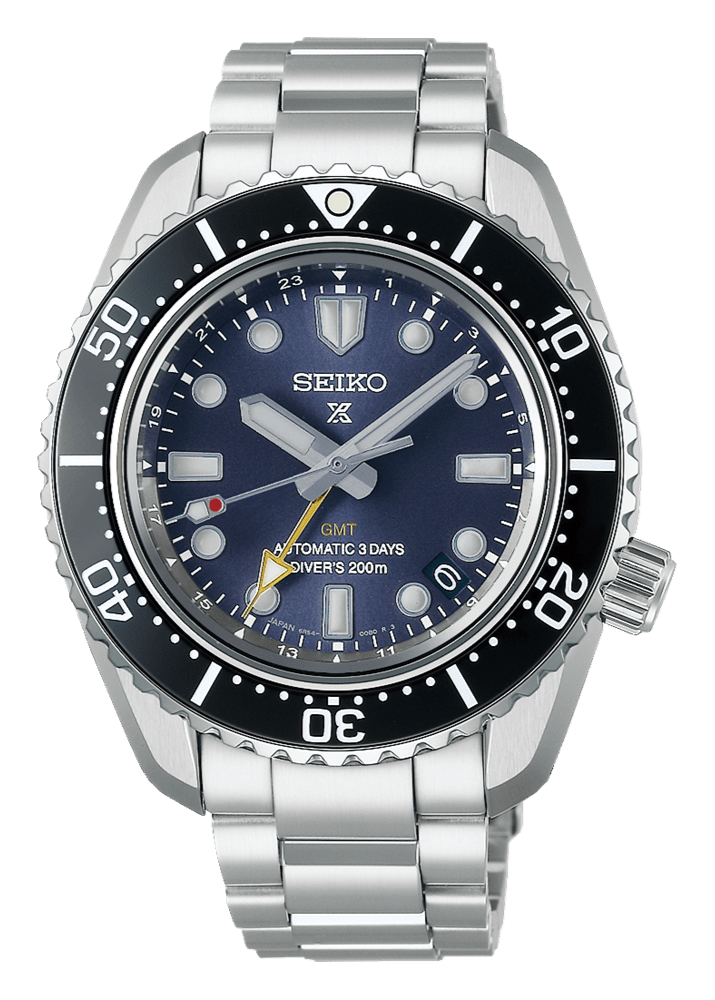 Seiko Prospex Diver Scuba Automatic Blue Dial Silver Steel Strap Watch for Men - SBEJ021