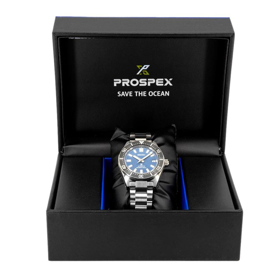 Seiko Prospex Glacier Save the Ocean Green Dial Silver Steel Strap Watch For Men - SPB297J1