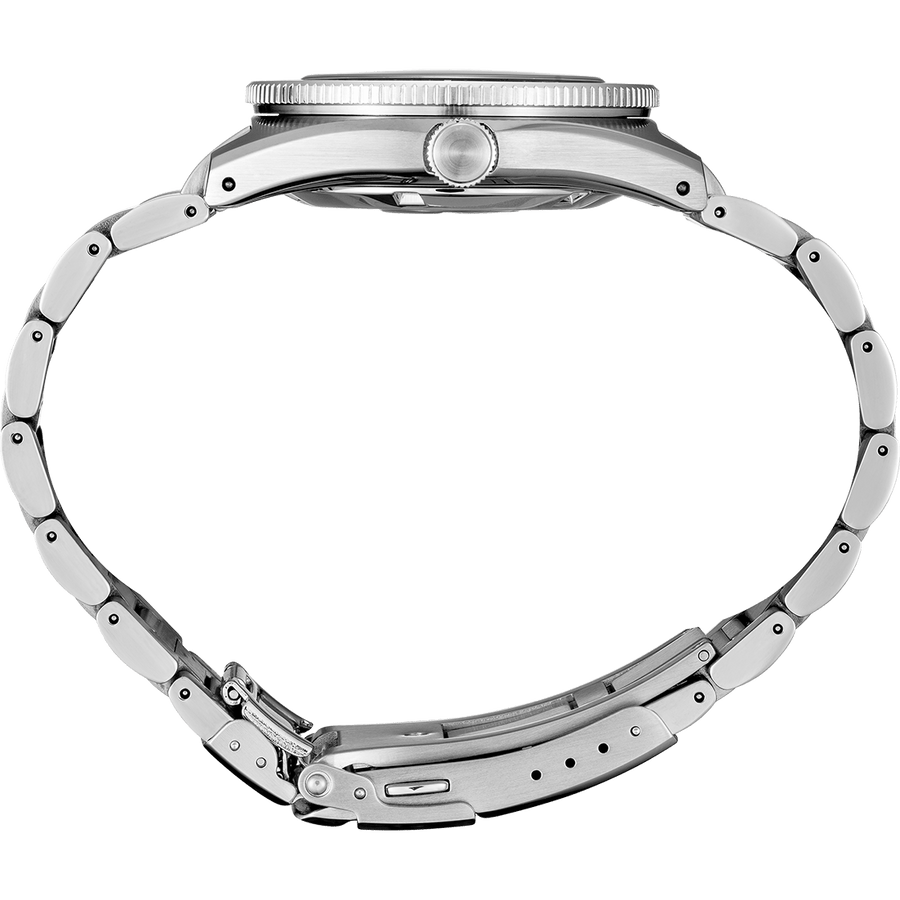 Seiko Prospex Glacier Save the Ocean Green Dial Silver Steel Strap Watch For Men - SPB297J1