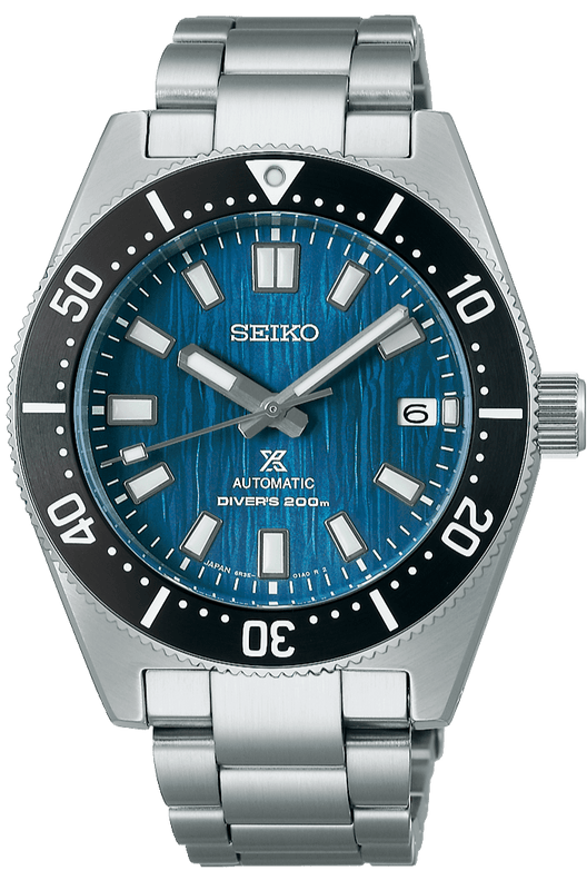 Seiko Prospex Glacier Save the Ocean Green Dial Silver Steel Strap Watch For Men - SPB297J1