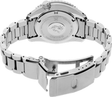 Seiko Prospex GMT Divers Automatic Marine Green Dial Silver Steel Strap Watch For Men - SPB381J1