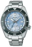 Seiko Prospex Limited Edition Automatic GMT Glacier Blue Dial Silver Steel Strap Watch For Men - SPB385J1