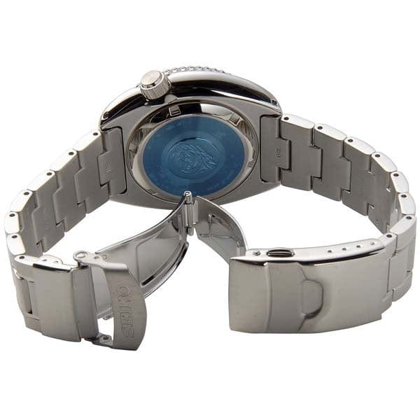 Seiko Prospex Save The Ocean Diver's Automatic Blue Dial Silver Steel Strap Watch for Men - SRPD21J1