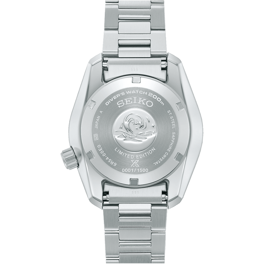 Seiko Prospex Sea Arctic Ocean GMT Limited Edition Silver Dial Silver Steel Strap Watch For Men - SPB439J1