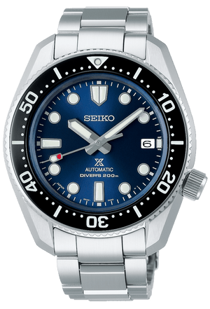Seiko Prospex Sea Automatic Diver Green Dial Silver Steel Strap Watch For Men - SPB187J1