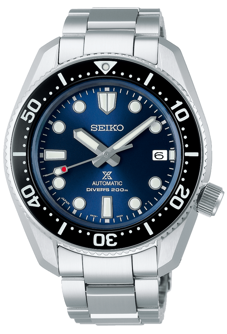 Seiko Prospex Sea Automatic Diver Green Dial Silver Steel Strap Watch For Men - SPB187J1