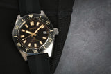 Seiko Prospex 1965 Diver's Modern Re-Interpretation Automatic Brown Dial Black Rubber Strap Watch For Men - SPB147J1