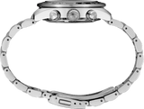 Seiko Prospex Speedtimer Solar Chronograph Silver Dial Silver Steel Strap Watch for Men - SSC911
