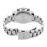 Seiko Prospex Speedtimer Solar Chronograph Silver Dial Silver Steel Strap Watch for Men - SSC911