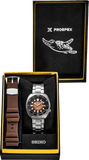 Seiko Prospex US Special Edition King Turtle Automatic Brown Dial Silver Steel Strap Watch for Men - SRPH55
