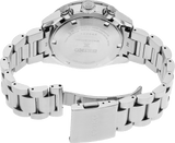 Seiko Prospex US Special Edition Speedtimer Solar Chronograph Red Dial Silver Steel Strap Watch for Men - SSC927