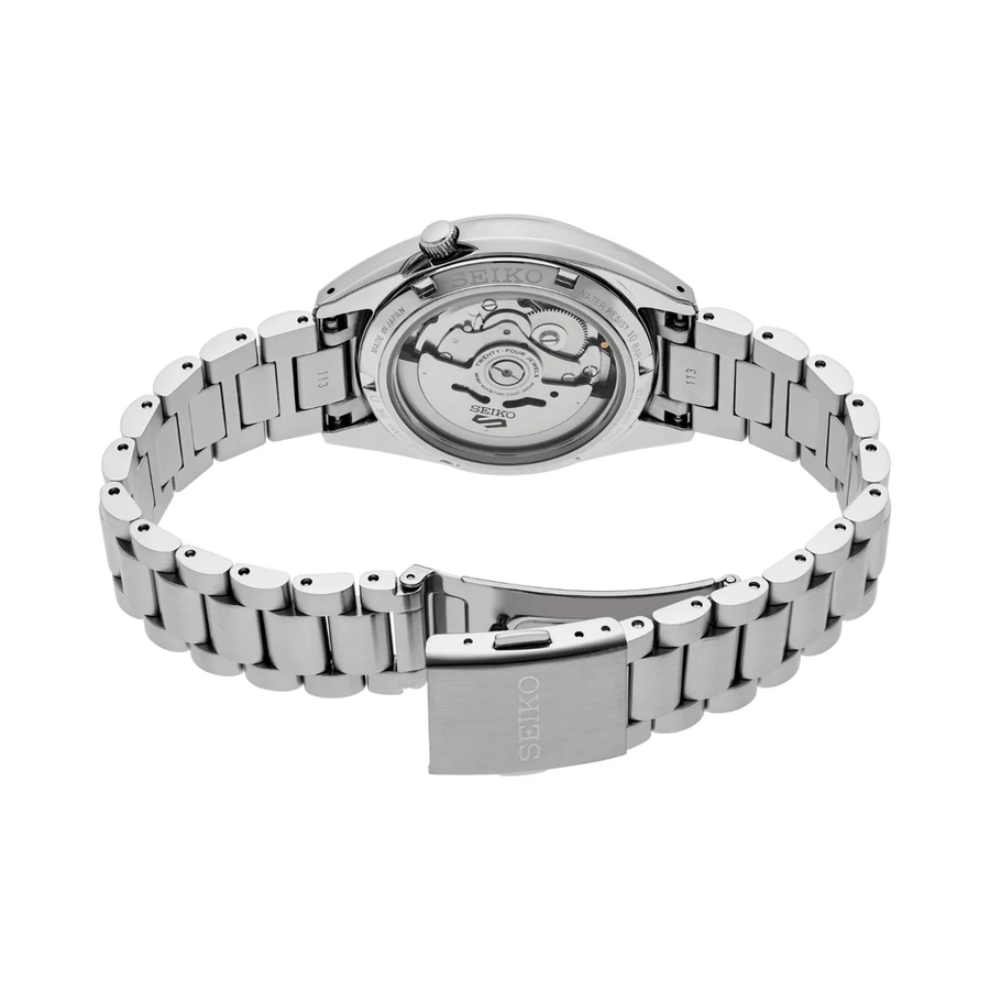 Seiko Prospex US Special Edition Speedtimer Solar Chronograph Red Dial Silver Steel Strap Watch for Men - SSC927