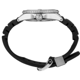 Seiko Shogun Prospex Titanium Divers Automatic White Dial Black Rubber Strap Watch For Men - SPB191J1