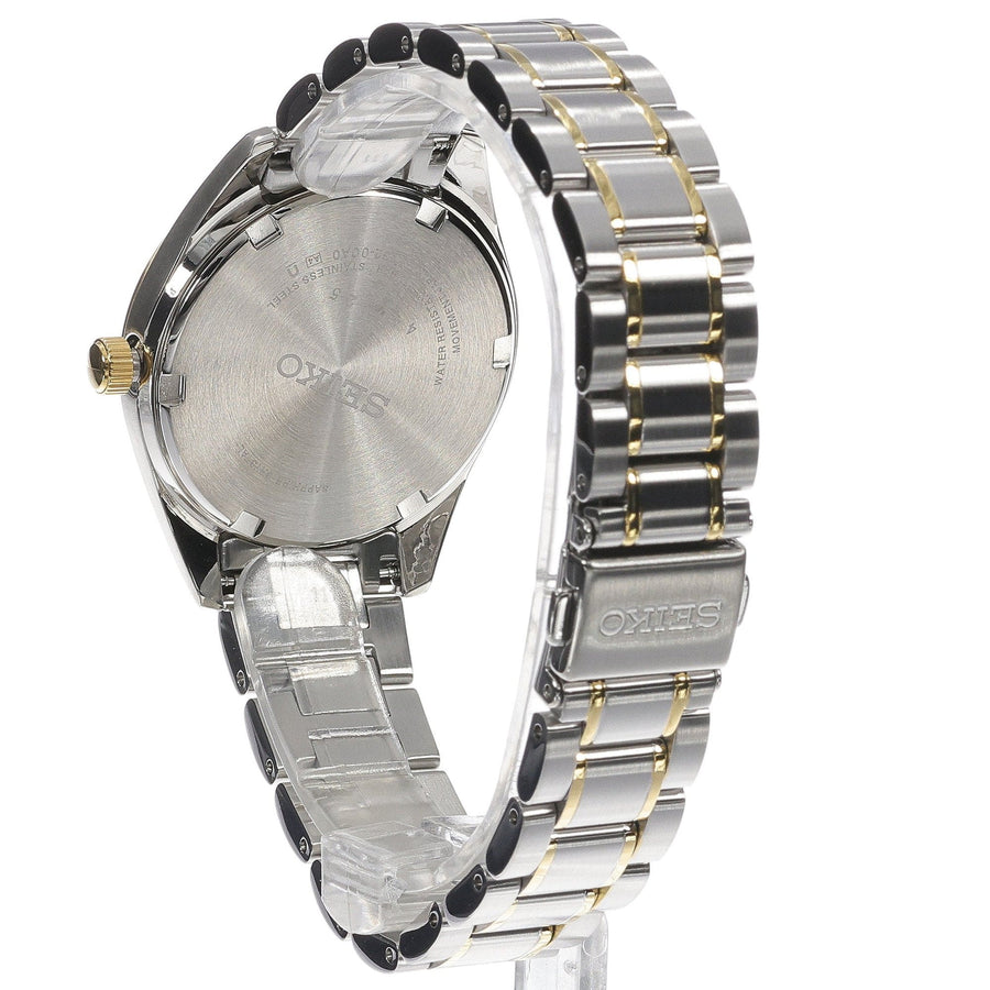 Seiko Diamond Silver Dial Two Tone Steel Strap Watch for Women - SUR582P1