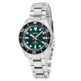 Seiko Prospex 140th Anniversary Limited Divers Green Dial Silver Steel Strap Watch For Men - SPB207J1