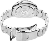 Seiko US Special Edition Automatic Green Dial Silver Steel Strap Watch for Men - SRPH57
