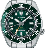 Seiko Prospex GMT Divers Automatic Marine Green Dial Silver Steel Strap Watch For Men - SPB381J1