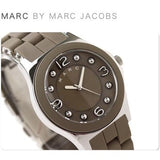 Marc Jacobs Pelly Grey Dial Grey Stainless Steel Strap Watch for Women - MBM2539