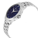 Gucci G Timeless Blue Dial Silver Steel Strap Watch For Men - YA126440