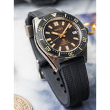 Seiko Prospex 1965 Diver's Modern Re-Interpretation Automatic Brown Dial Black Rubber Strap Watch For Men - SPB147J1