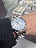 Seiko Conceptual Blue Dial Silver Steel Strap Watch for Men - SUR599P1
