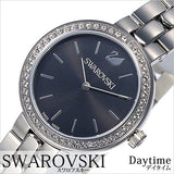 Swarovski Daytime Rhinestone Grey Dial Silver Steel Strap Watch for Women - 5213681